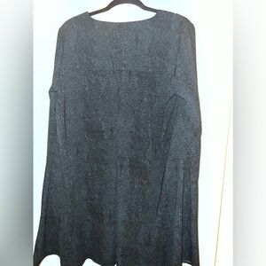 Never worn A-Long Swing Sheath Dress - Long Sleeve